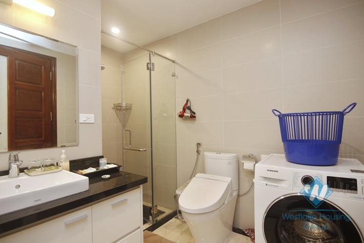 One bedroom with big balcony for rent in city center, Hai Ba Trung district, Ha Noi